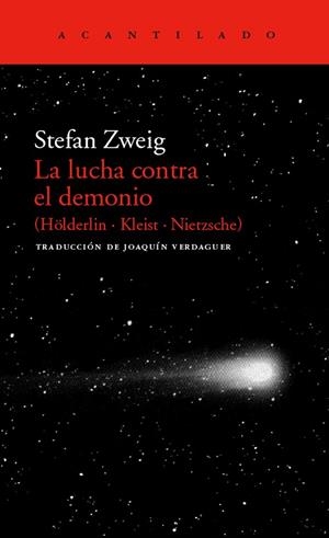 LUCHA CONTRA EL DEMONIO, LA (EL ACANTILADO 16) | 9788495359049 | ZWEIG, STEFAN | Llibreria La Gralla | Llibreria online de Granollers