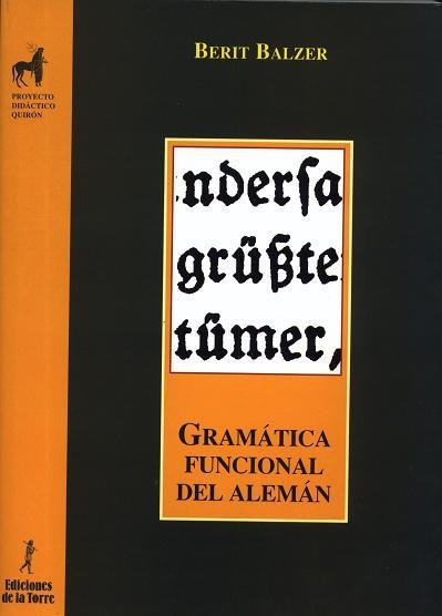 GRAMATICA FUNCIONAL DEL ALEMAN | 9788479600952 | BALZER, BERIT | Llibreria La Gralla | Librería online de Granollers