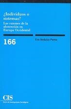 INDIVIDUOS O SISTEMAS | 9788474762839 | ANDUIZA PEREA, EVA | Llibreria La Gralla | Librería online de Granollers