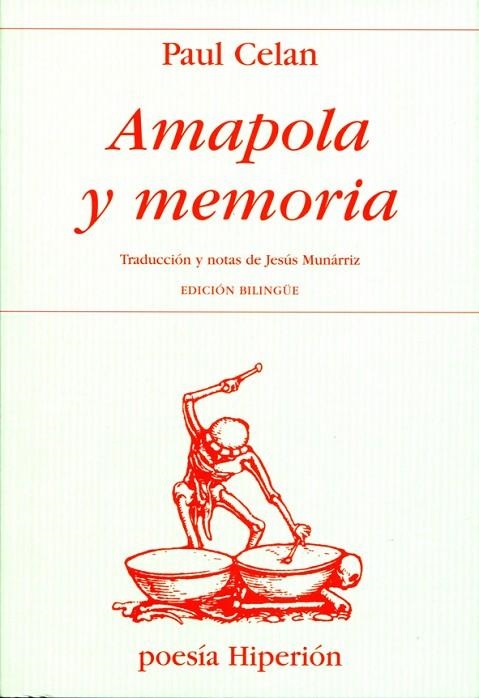 AMAPOLA Y MEMORIA (POESÍA HIPERION) | 9788475171517 | CELAN, PAUL | Llibreria La Gralla | Llibreria online de Granollers