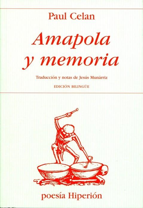 AMAPOLA Y MEMORIA (POESÍA HIPERION) | 9788475171517 | CELAN, PAUL | Llibreria La Gralla | Librería online de Granollers