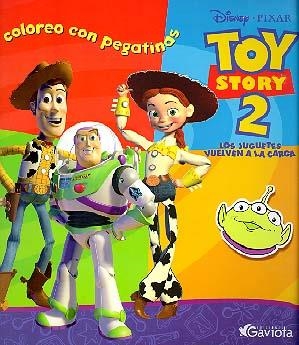 TOY STORY COLOREO  CON PEGATINAS | 9788439203223 | WALT DISNEY COMPANY | Llibreria La Gralla | Librería online de Granollers