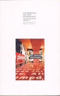 MANIFIESTOS DEL ARTE POSMODERNO, LOS | 9788446011101 | GUASCH, ANA MARIA | Llibreria La Gralla | Llibreria online de Granollers
