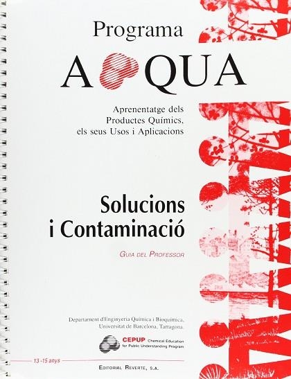 SOLUCIONS I CONTAMINACIO GUIA DEL PROFESSOR (AQUA) | 9788429175912 | APQUA | Llibreria La Gralla | Llibreria online de Granollers