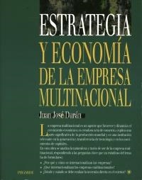ESTRATEGIA Y ECONOMIA DE LA EMPRESA MULTINACIONAL | 9788436815108 | DURAN, JUAN JOSE | Llibreria La Gralla | Llibreria online de Granollers