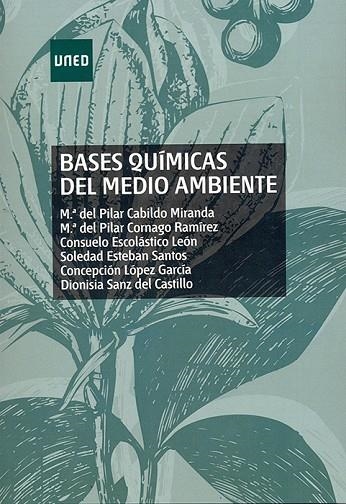 BASES QUIMICAS DEL MEDIO AMBIENTE | 9788436250701 | CABILDO, MARIA PILAR | Llibreria La Gralla | Llibreria online de Granollers