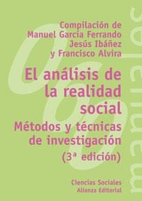 ANALISIS DE LA REALIDAD SOCIAL, EL (MANUALES 60) | 9788420686639 | AA VV | Llibreria La Gralla | Librería online de Granollers