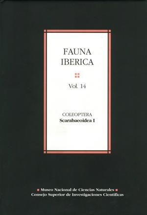 FAUNA IBERICA VOL 14 | 9788400079970 | MARTÍN PIERA, FERMÍN/LÓPEZ COLÓN, JOSÉ IGNACIO | Llibreria La Gralla | Librería online de Granollers