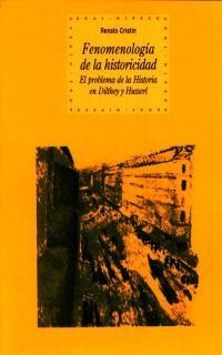 FENOMENOLOGIA DE LA HISTORICIDAD | 9788446014881 | CRISTIN, RENATO | Llibreria La Gralla | Librería online de Granollers