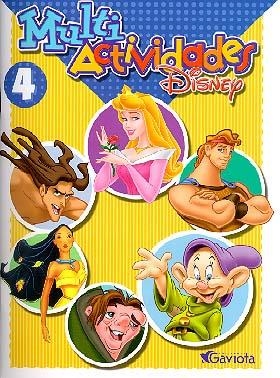 MULTI ACTIVIDADES 4 DISNEY | 9788439212041 | WALT DISNEY COMPANY | Llibreria La Gralla | Librería online de Granollers