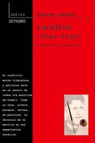 ESCRITOS 1940-1948 (LIMITES) | 9788480634748 | ORWELL, GEORGE | Llibreria La Gralla | Llibreria online de Granollers