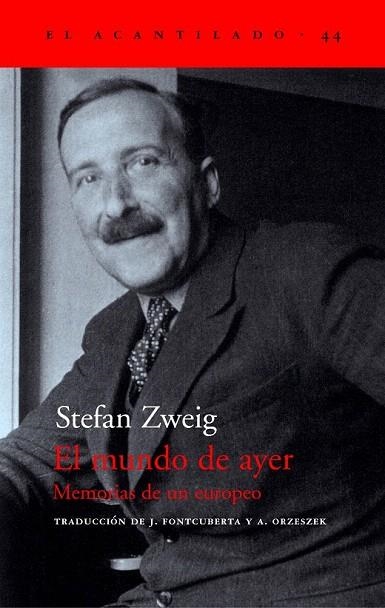 MUNDO DE AYER, EL | 9788495359490 | ZWEIG, STEFAN | Llibreria La Gralla | Llibreria online de Granollers