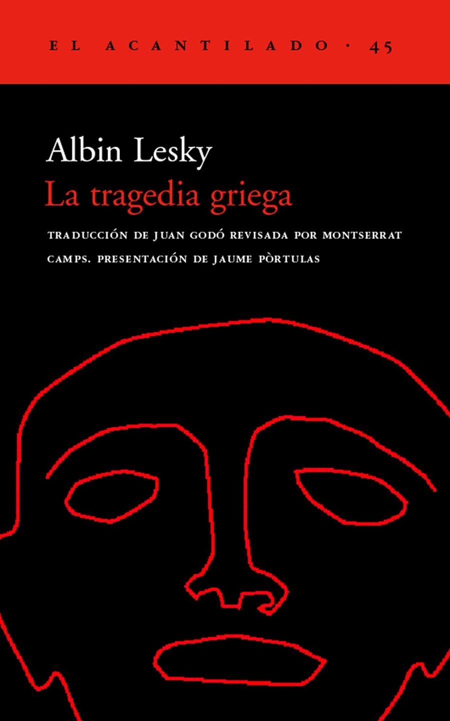 TRAGEDIA GRIEGA, LA (EL ACANTILADO 45) | 9788495359193 | LESKY, ALBIN | Llibreria La Gralla | Llibreria online de Granollers