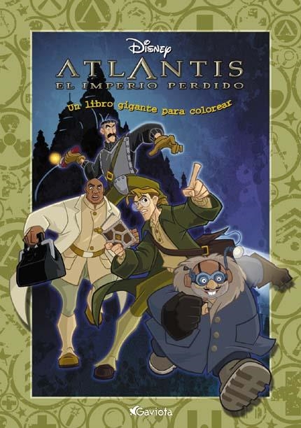 ATLANTIS EL IMPERIO PERDIDO UN LIBRO GIGANTE PARA COLOREAR | 9788439202554 | WALT DISNEY COMPANY | Llibreria La Gralla | Librería online de Granollers