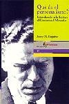 QUE ES EL PERSONALISME (PANORAMA 23) | 9788473067584 | ESQUIROL, JOSEP MARIA | Llibreria La Gralla | Librería online de Granollers