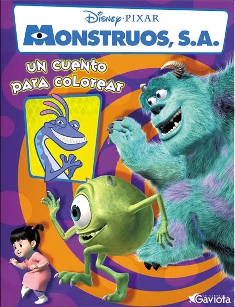 MONTRUOS SA UN CUENTO PARA COLOREAR | 9788439203742 | DISNEY; PIXAR | Llibreria La Gralla | Llibreria online de Granollers