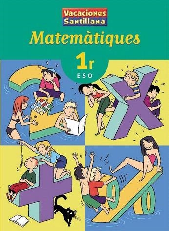 VACACIONES MATEMATIQUES 1R ESO | 9788484356318 | VARIOS AUTORES | Llibreria La Gralla | Llibreria online de Granollers