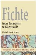 FICHTE ENSAYO DE UNA CRITICA DE TODA REVELACION | 9788497420365 | SERRANO, VICENTE | Llibreria La Gralla | Librería online de Granollers