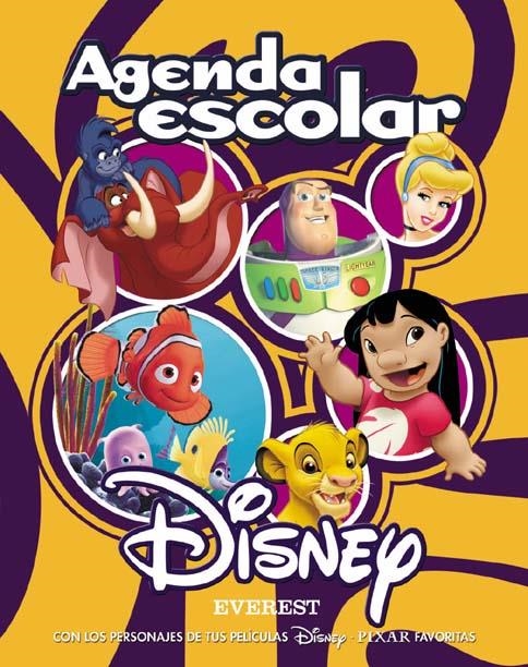 ANGENDA ESCOLAR DISNEY | 9788424133764 | WALT DISNEY COMPANY | Llibreria La Gralla | Librería online de Granollers