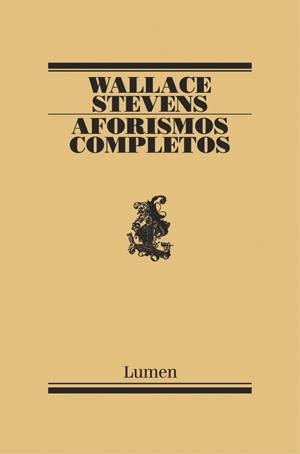 AFORISMOS COMPLETOS | 9788426428691 | STEVENS, WALLACE | Llibreria La Gralla | Llibreria online de Granollers