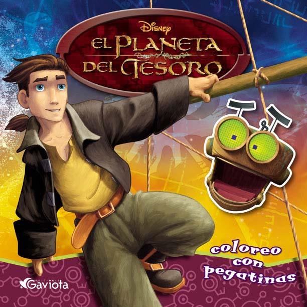 PLANETA DEL TESORO, EL (COLOREO CON PEGATINAS) | 9788439203292 | WALT DISNEY COMPANY | Llibreria La Gralla | Librería online de Granollers