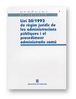 LLEI 30/1992  DE REGIM JURIDIC DE LES ADMINISTRACIONS | 9788439355786 | Llibreria La Gralla | Librería online de Granollers