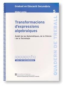 TRANSFORMACIONS D'EXPRESSIONS ALGEBRAIQUES (GRADUI'S MC5) | 9788439358824 | Llibreria La Gralla | Llibreria online de Granollers
