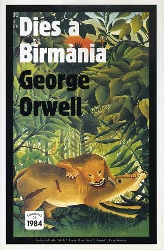 DIES A BIRMANIA (TEMPS MALEITS-17) | 9788496061125 | ORWELL, GEORGE | Llibreria La Gralla | Llibreria online de Granollers
