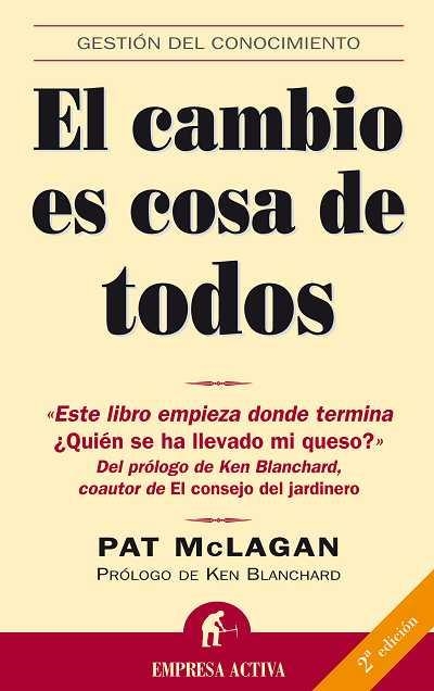 CAMBIO ES COSA DE TODOS, EL | 9788495787408 | MCLAGAN, PAT | Llibreria La Gralla | Librería online de Granollers