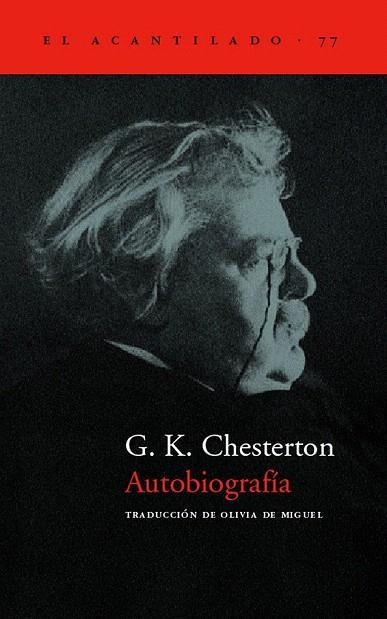 AUTOBIOGRAFIA DE G. K. CHESTERTON | 9788496136250 | CHESTERTON, G.K. | Llibreria La Gralla | Llibreria online de Granollers