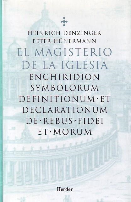 MAGISTERIO DE LA IGLESIA, EL | 9788425420870 | DENZINGER, HEINRICH | Llibreria La Gralla | Llibreria online de Granollers