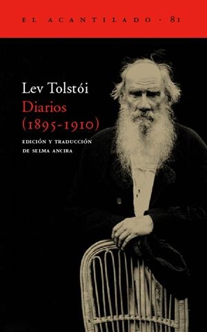DIARIOS 1895-1910 TOLSTOI (ACANTILADO-81) | 9788496136403 | TOLSTOI, LEV | Llibreria La Gralla | Llibreria online de Granollers