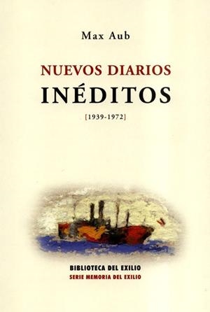 NUEVOS DIARIOS INEDITOS 1939-1972 | 9788484721000 | AUB, MAX | Llibreria La Gralla | Librería online de Granollers