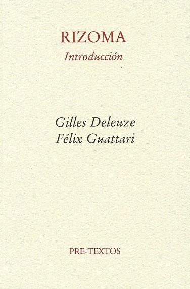 RIZOMA. INTRODUCCION | 9788485081028 | DELEUZE, GILLES  GUATTARI, FELIX | Llibreria La Gralla | Llibreria online de Granollers