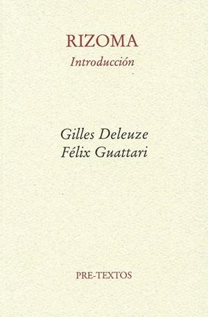 RIZOMA. INTRODUCCION | 9788485081028 | DELEUZE, GILLES  GUATTARI, FELIX | Llibreria La Gralla | Librería online de Granollers