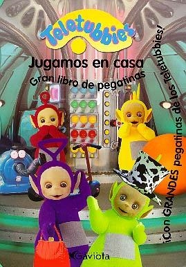 JUGAMOS EN CASA. GRAN LIBRO DE PEGATINAS DE LOS TELETUBBIES | 9788439204817 | Llibreria La Gralla | Librería online de Granollers