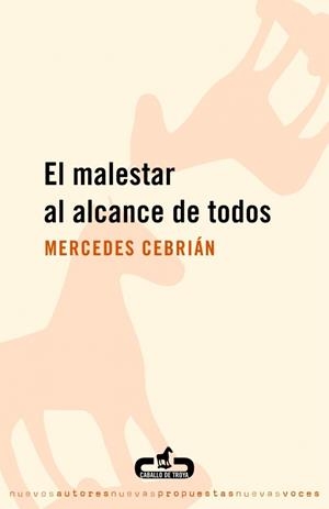 MALESTAR AL ALCANCE DE TODOS, EL | 9788493367015 | CEBRIAN, MERCEDES | Llibreria La Gralla | Librería online de Granollers