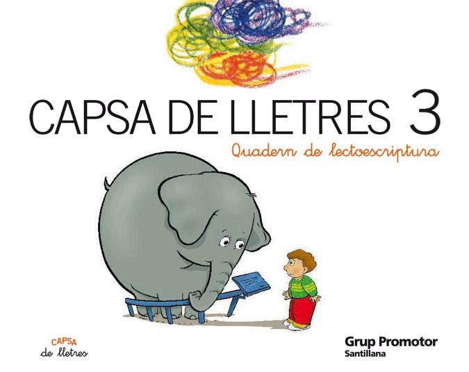 CAPSA DE LLETRES 3 QUADERN DE LECTOESCRIPTURA | 9788484359340 | VARIOS AUTORES | Llibreria La Gralla | Librería online de Granollers