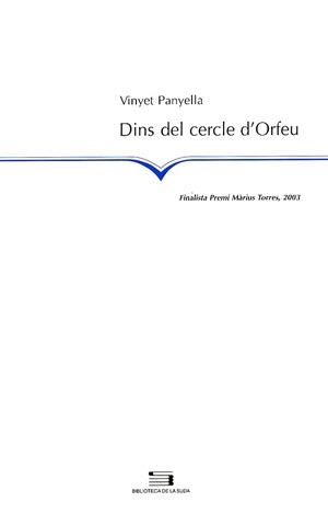 DINS DEL CERCLE D'ORFEU (LA SUDA 74) | 9788497791366 | PANYELLA, VINYET | Llibreria La Gralla | Llibreria online de Granollers