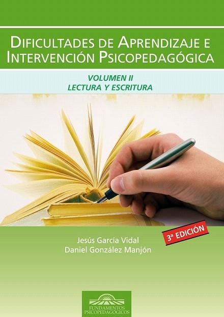 DIFICULTADES APRENDIZAJE (VOL 2)LECTURA Y ESCRITURA | 9788489967694 | GARCIA, JESUS / GONZALEZ, DANIEL | Llibreria La Gralla | Librería online de Granollers