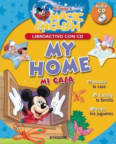 MY HOME. LIBROACTIVO CON CD (DISNEY' MAGIC ENGLISH) | 9788424183509 | VV.AA | Llibreria La Gralla | Librería online de Granollers