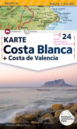 COSTA BLANCA LANDKARTE ESC:1/225000 (DEUTSCHE) | 9788484781349 | VARIOS AUTORES | Llibreria La Gralla | Librería online de Granollers