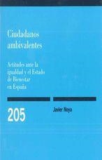 CIUDADANOS AMBIVALENTES (CIS 205) | 9788474763614 | NOYA, JAVIER | Llibreria La Gralla | Librería online de Granollers