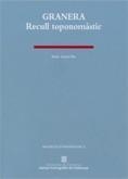 GRANERA RECULL TOPONOMASTIC | 9788439365266 | GARCIA PEY, ENRIC | Llibreria La Gralla | Librería online de Granollers