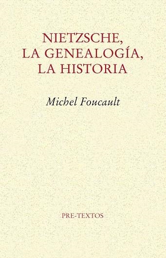 NIETZSCHE, LA GENEALOGIA, LA HISTORIA (ENSAYO 95) | 9788485081974 | FOUCAULT, MICHEL | Llibreria La Gralla | Llibreria online de Granollers