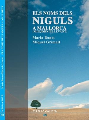 NOMS DELS NIGULS A MALLORCA, ELS | 9788495694997 | BONET, MARIA / GRIMALT GELABERT, MIQUEL | Llibreria La Gralla | Librería online de Granollers