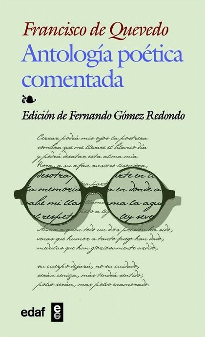 ANTOLOGIA POETICA COMENTADA | 9788441414730 | QUEVEDO, FRANCISCO DE | Llibreria La Gralla | Librería online de Granollers