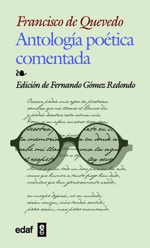 ANTOLOGIA POETICA COMENTADA | 9788441414730 | QUEVEDO, FRANCISCO DE | Llibreria La Gralla | Llibreria online de Granollers