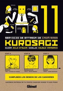 KUROSAGI 11. SERVICIO DE ENTREGA DE CADAVERES | 9788483579541 | OTSUKA, EIJI / YAMAZAKI, HOUSUI | Llibreria La Gralla | Llibreria online de Granollers