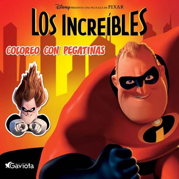 INCREIBLES, LOS. COLOREO CON PEGATINAS | 9788439203360 | WALT DISNEY COMPANY | Llibreria La Gralla | Librería online de Granollers
